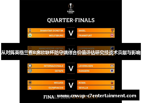 从对阵英格兰看B席欧联杯防守端综合价值评估研究技战术贡献与影响