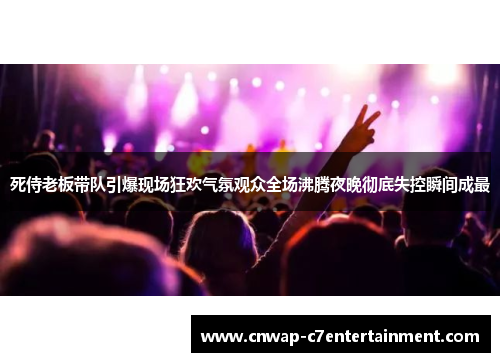 死侍老板带队引爆现场狂欢气氛观众全场沸腾夜晚彻底失控瞬间成最 死侍老板带队引爆现场狂欢气氛观众全场沸腾夜晚彻底失控瞬间成最